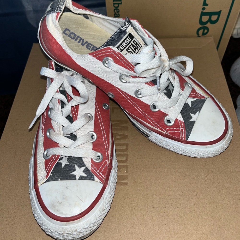 American Flag Converse